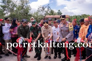 Gubernur Kalteng Resmikan Jembatan Sei Pasah dan Terusan, Pemkab Kapuas Apresiasi Dukungan Infrastru