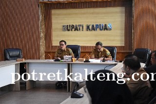 Rapat KKPR Pemkab Kapuas Tekankan Penataan Ruang Taat Aturan dan Berkelanjutan