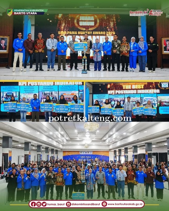 Ketua TP PKK Barito Utara Jadi Dewan Juri Lomba Inovasi Posyandu pada SMM PAMA Healthy Awards 2026