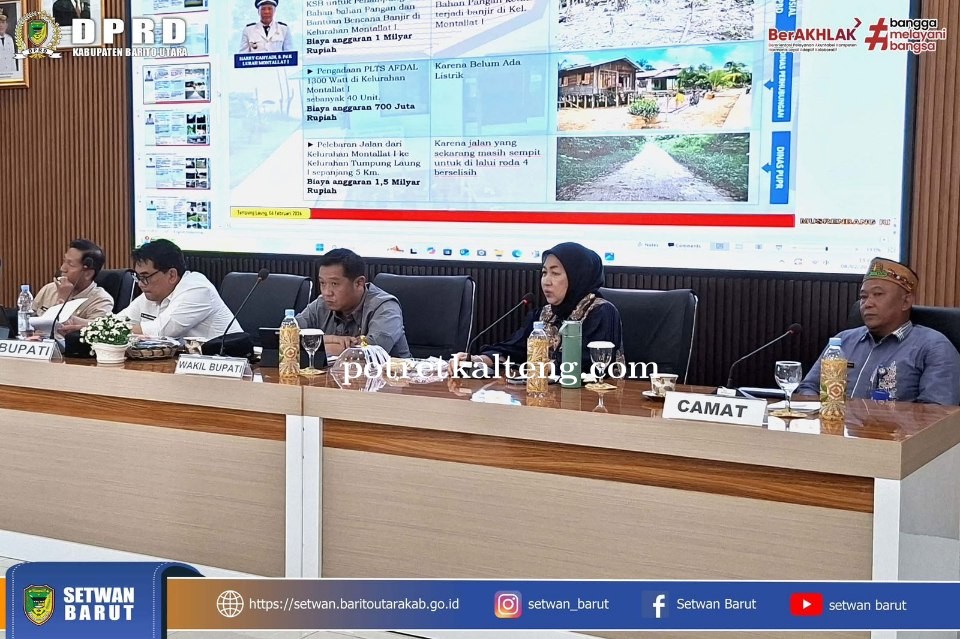 Musrenbang Montallat, DPRD Barito Utara Dorong Prioritas Infrastruktur dan Pelayanan Publik