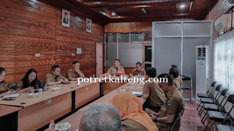 Sekda Kapuas Pimpin Rakor Penataan dan Relokasi Pedagang di Kawasan Jalan Sudirman