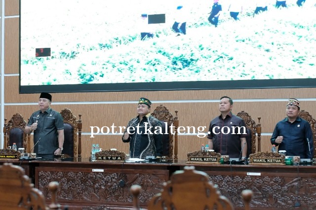 Wabup Kapuas Hadiri Paripurna Penyampaian Hasil Reses DPRD, Dorong Aspirasi Masuk Perencanaan Daerah