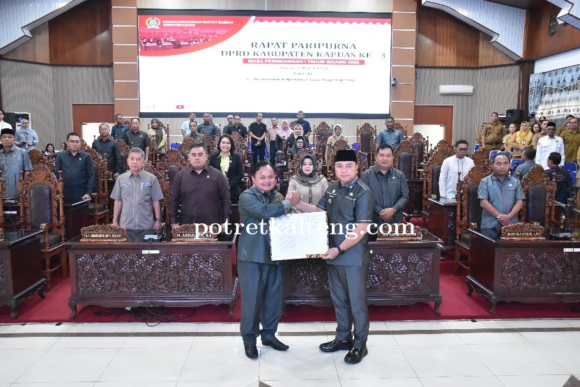 DPRD Kapuas Tetapkan Raperda di Luar Propemperda 2026, Wabup Dodo Sampaikan Apresiasi