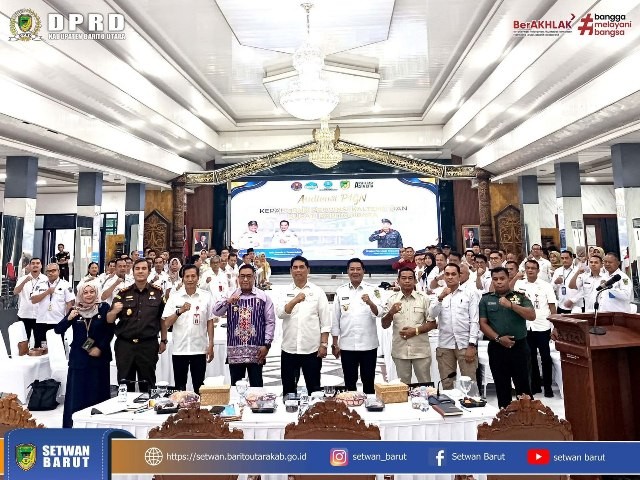Ketua Komisi III DPRD Barito Utara Dukung Penguatan Program P4GN saat Audiensi dengan BNNP Kalteng