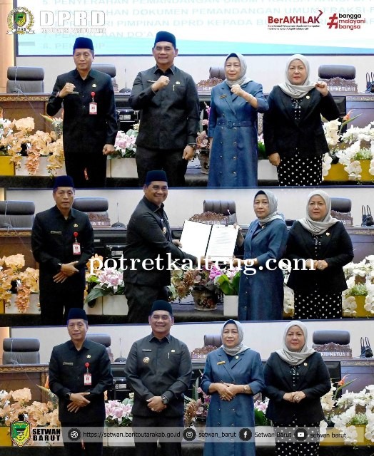 DPRD Barito Utara Gelar Paripurna II, Fraksi-Fraksi Sampaikan Pemandangan Umum atas Lima Raperda
