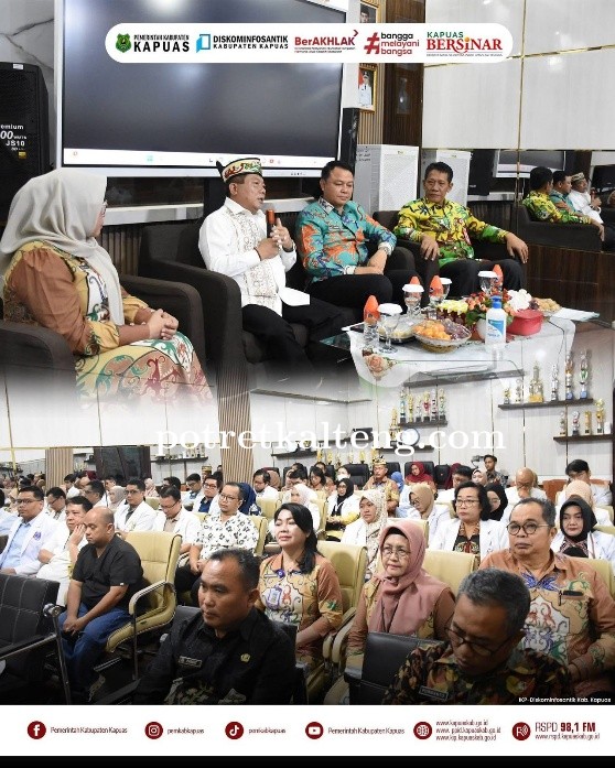 Bupati dan Sekda Kapuas Audiensi dengan RSUD, Bahas Peningkatan Layanan