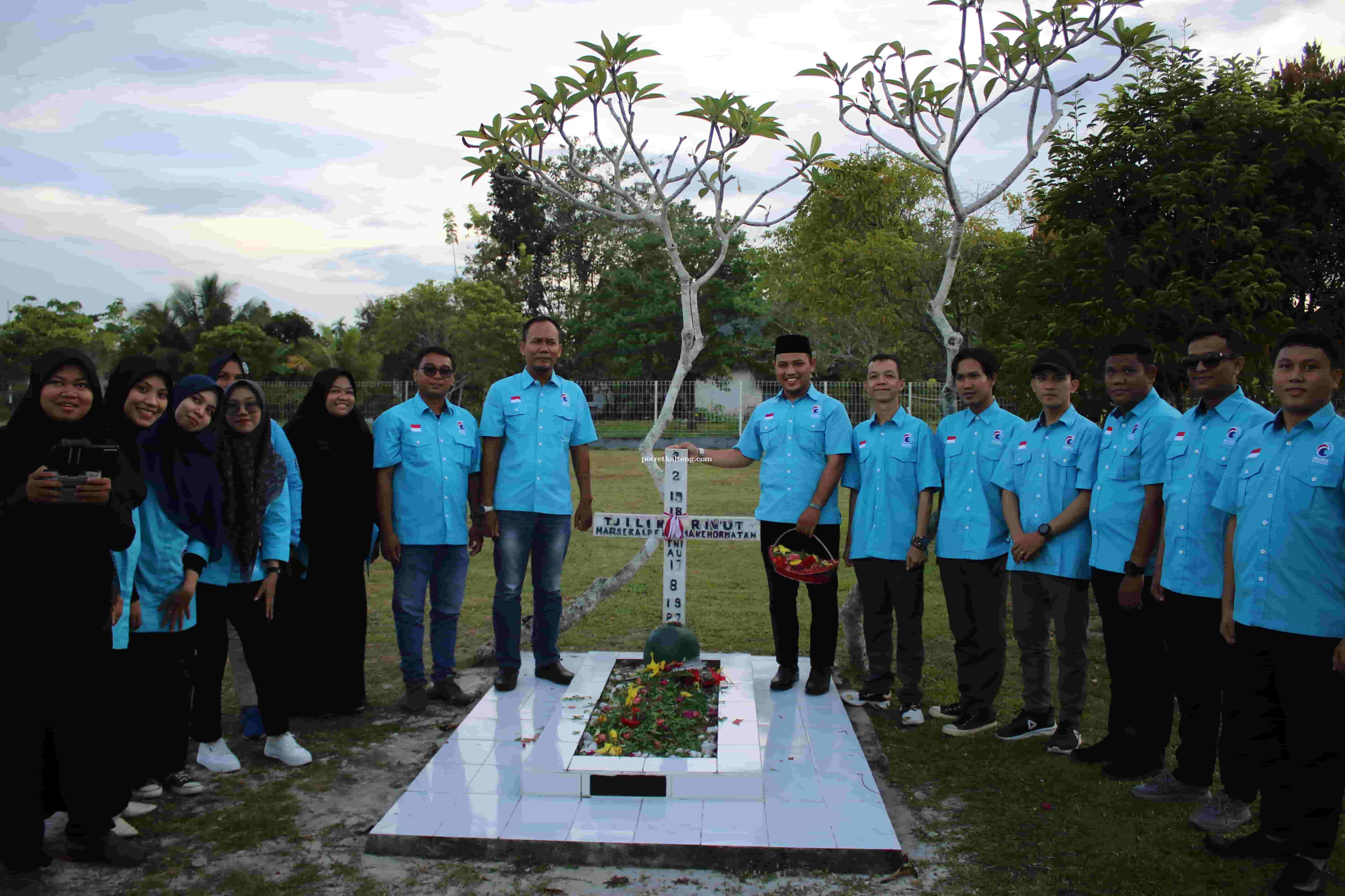 Peringati Hari Pahlawan, Partai GELORA Indonesia Ziarahi Taman Makam Pahlawan Sanaman Lampang