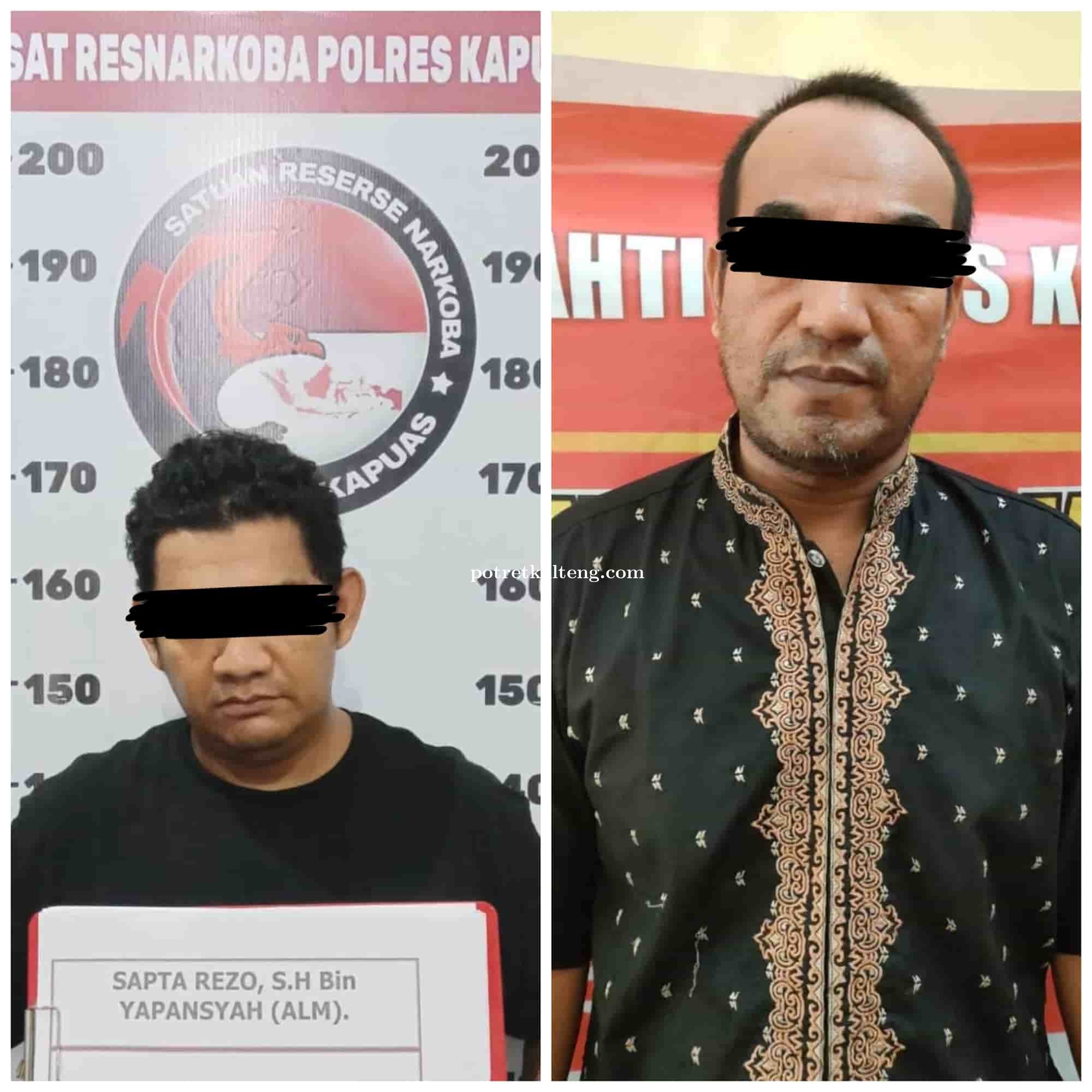 Jual Sabu, Dua Orang Warga Kapuas Harus Lebaran di Balik Jeruji Besi