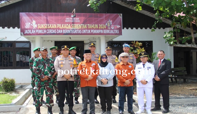 Jelang Pilkada Serentak, Pj Bupati Barsel Cek kesiapan Logistik KPU.   