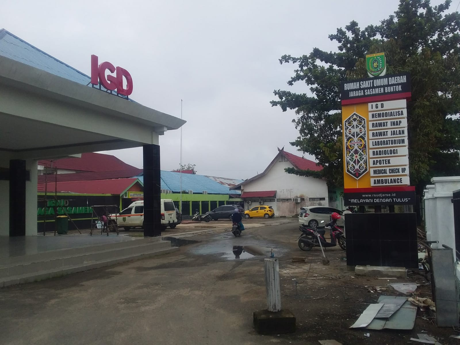 Nasib Miris Para Honerer RSUD Jaraga Sasameh Bekerja ditengah Pandemi Covid-19 Tanpa di Gaji.