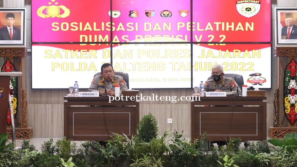 Itwasda Polda Kalteng Gelar Sosialisasi dan Pelatihan Aplikasi Dumas Presisi Ver 2.2 Optimalkan Pel