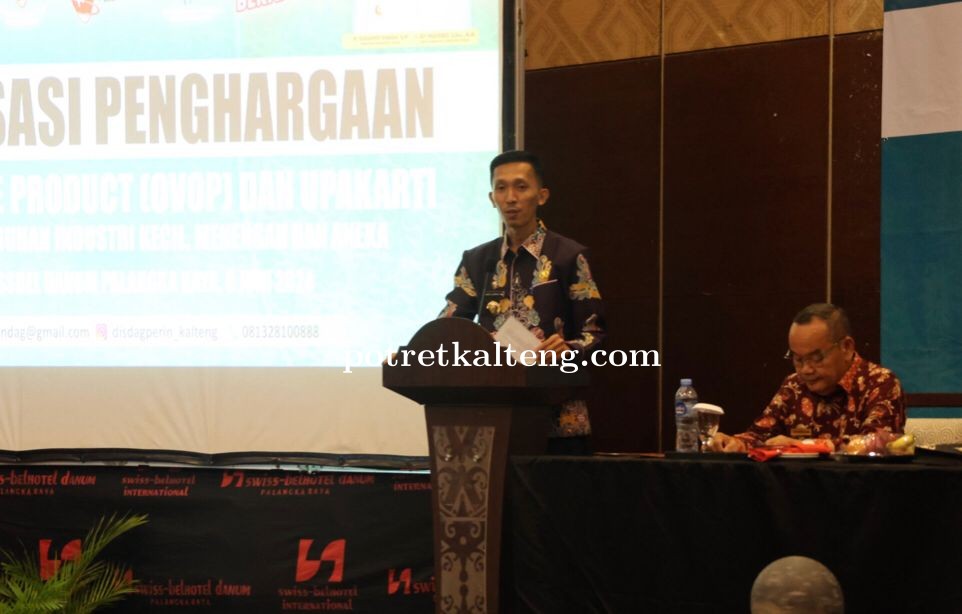 Dinas Dagperin Prov. Kalteng Gelar Sosialisasi Beberapa Penghargaan