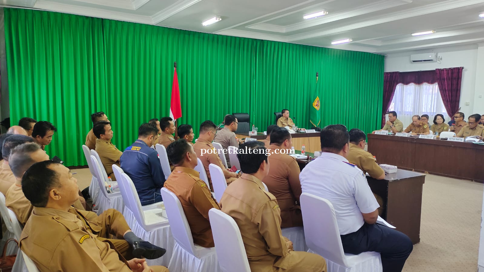 Pemkab Gunung Mas Gelar Rapat Persiapan HUT Ke-22