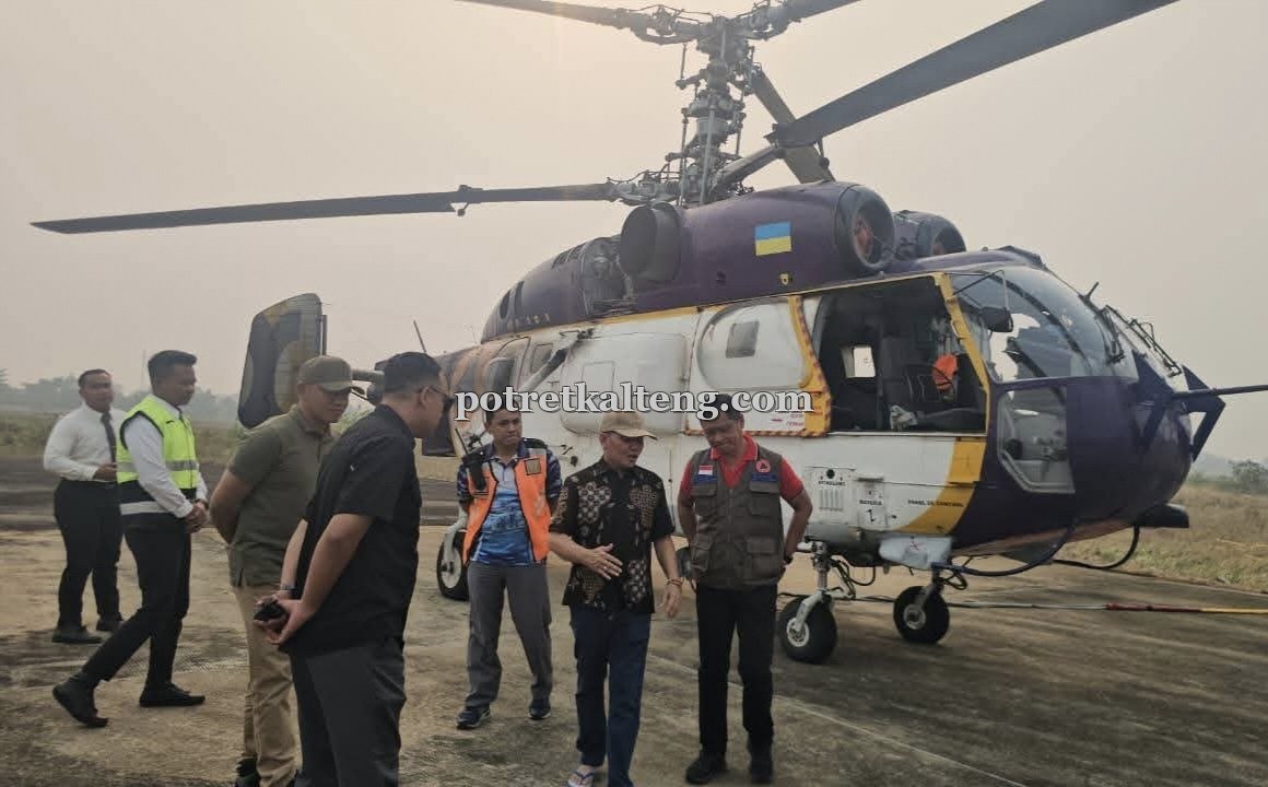 Gubernur Agustiar Cek Kesiapan Personel Tangani Karhutla Kalteng