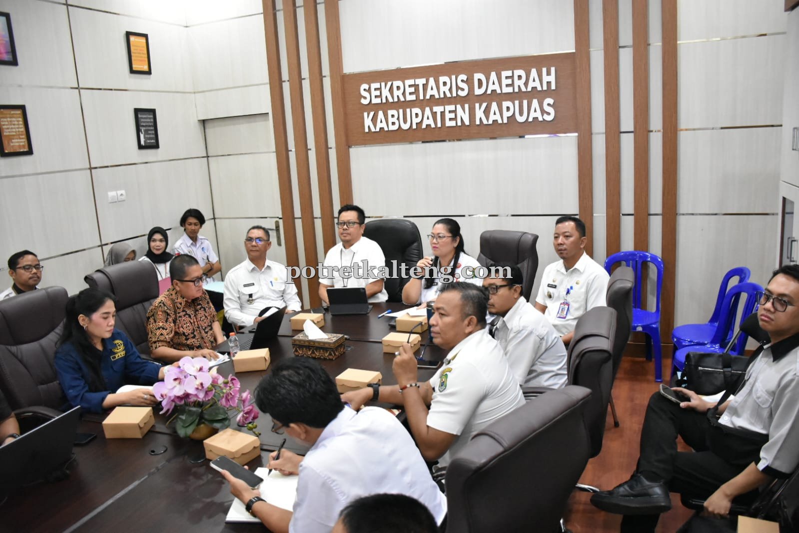 Pemkab Kapuas Perkuat Koordinasi Pembaruan Peta Zona Nilai Tanah 2026