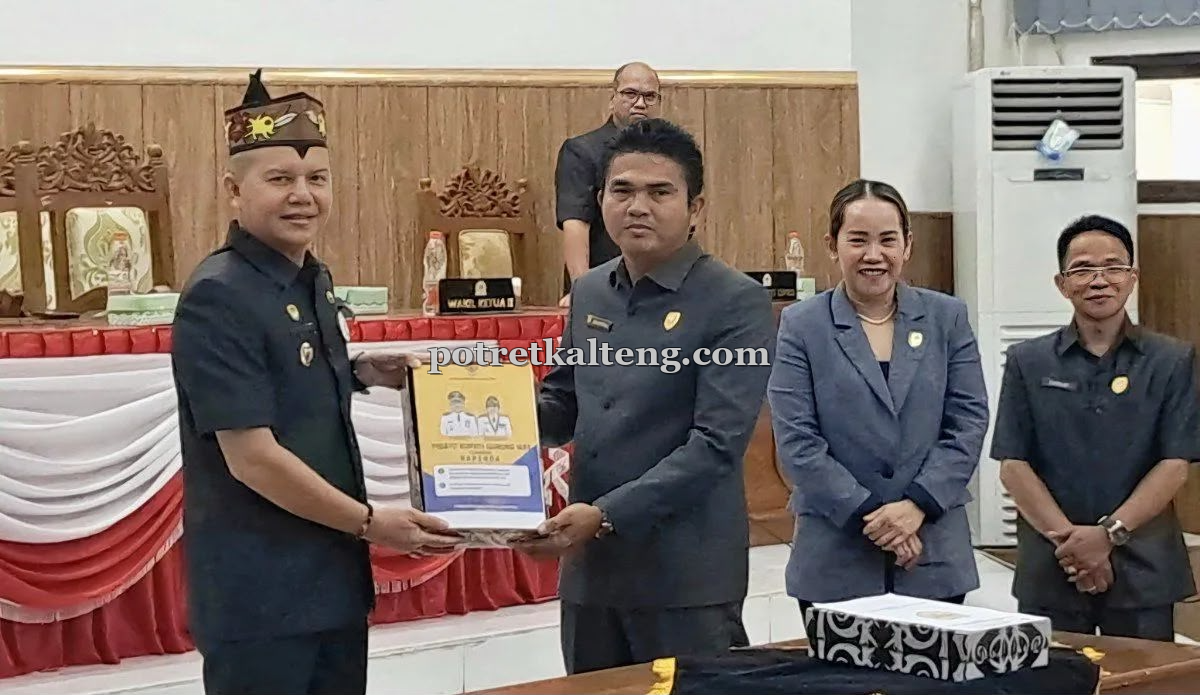 Kanwil Kemenkum Kalteng Dampingi DPRD Gumas Siapkan Raperda Kekayaan Intelektual