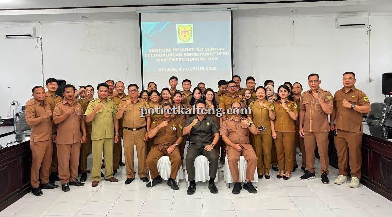 Ketua DPRD Gumas Minta ASN Setwan Tingkatkan Kompetensi