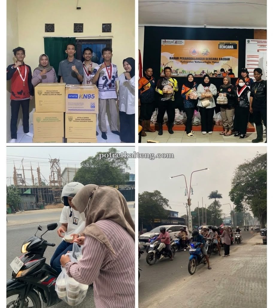 Gubernur Kalteng Salurkan 1.000 Masker dan Multivitamin untuk Warga Terdampak Karhutla di Kotim