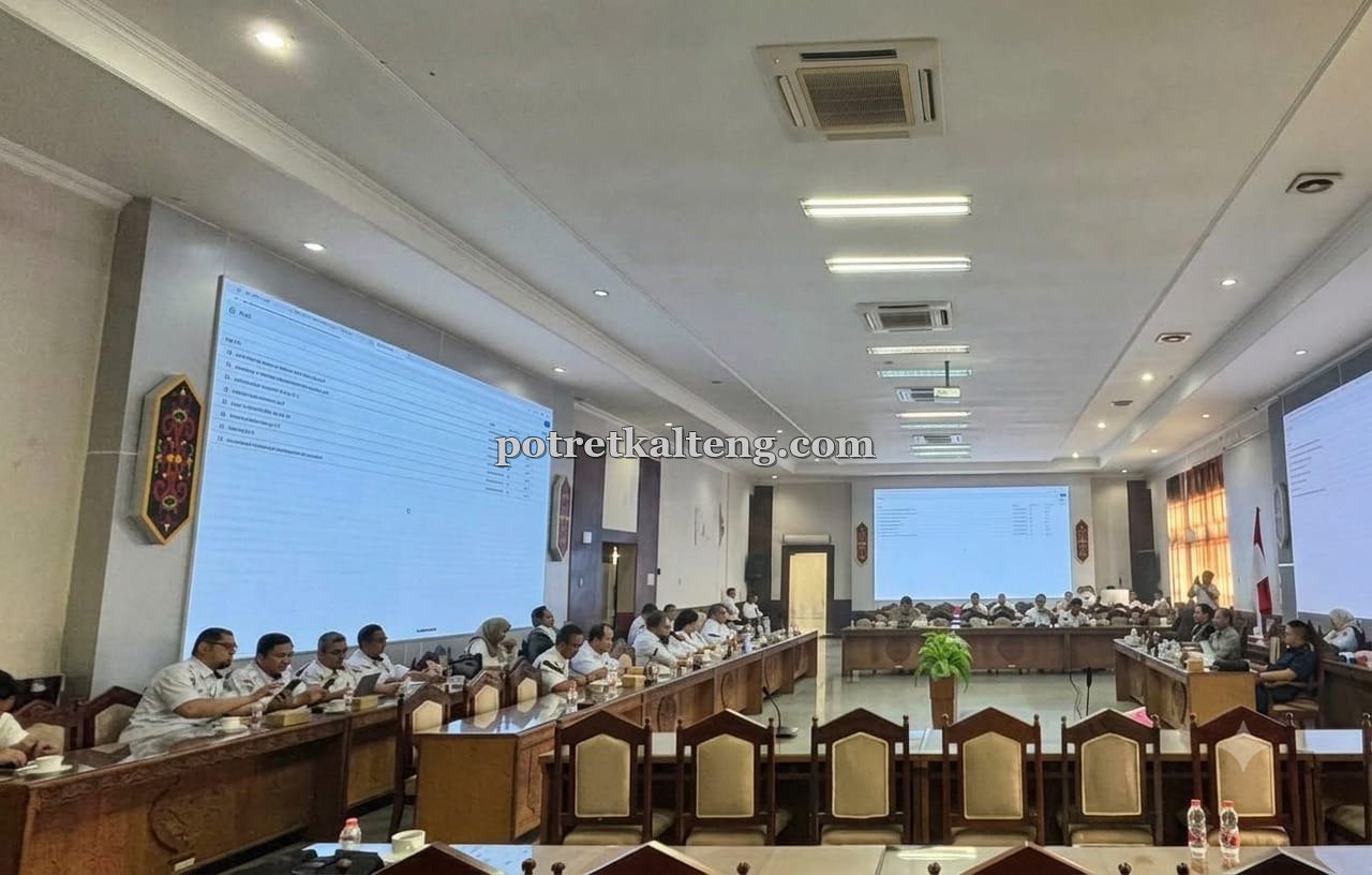 Pemprov Kalteng dan Banggar DPRD Matangkan Raperda APBD Perubahan