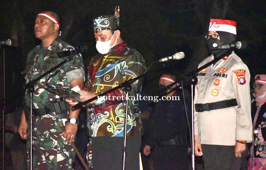 Peringati Jasa Pahlawan, Wakil Gubernur Kalteng Hadiri Apel Kebangsaan di Mayonif Raider 631/Antang