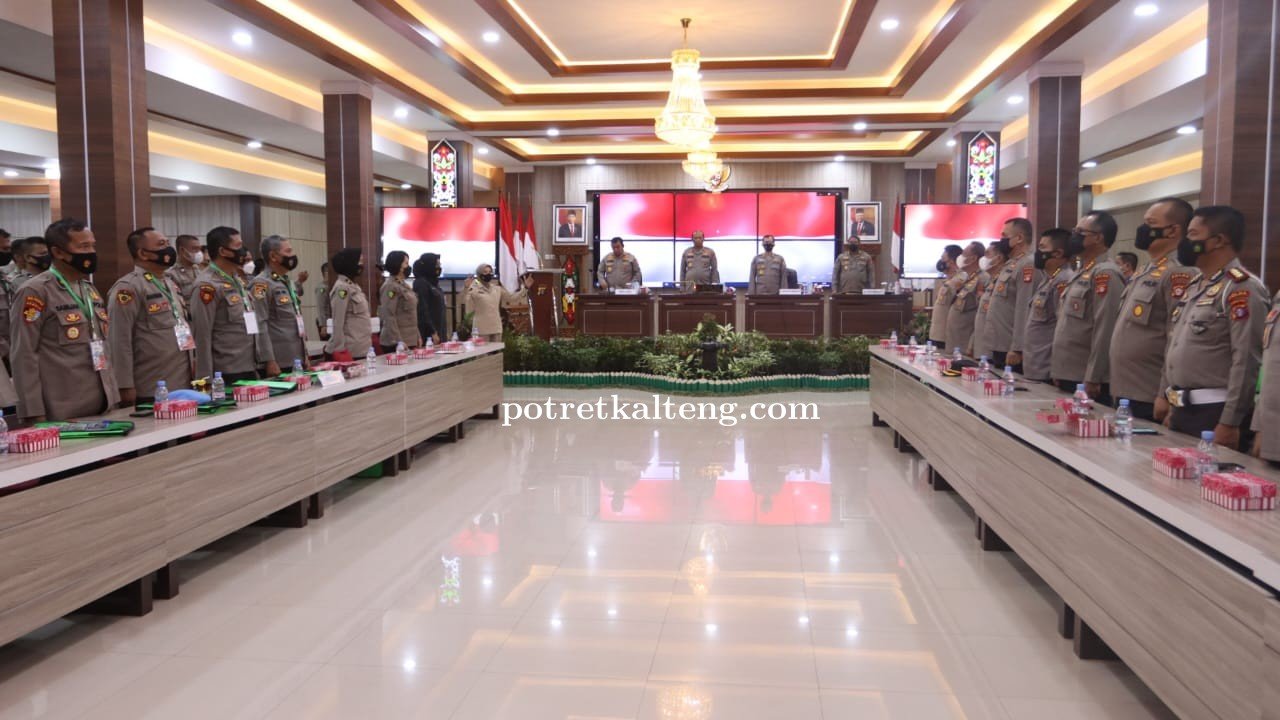 Rapat Kerja Teknis Fungsi Dokter Kesehatan, Kapolda Kalteng: Wujudkan Polisi Sehat Negara Kuat
