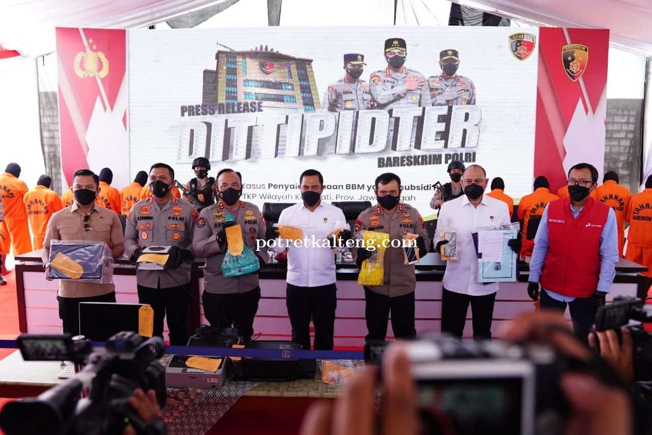 Selama Tahun 2022, Polri Ungkap 230 Kasus dan Amankan 335 Tersangka Kasus Penyalahgunaan BBM Subsidi