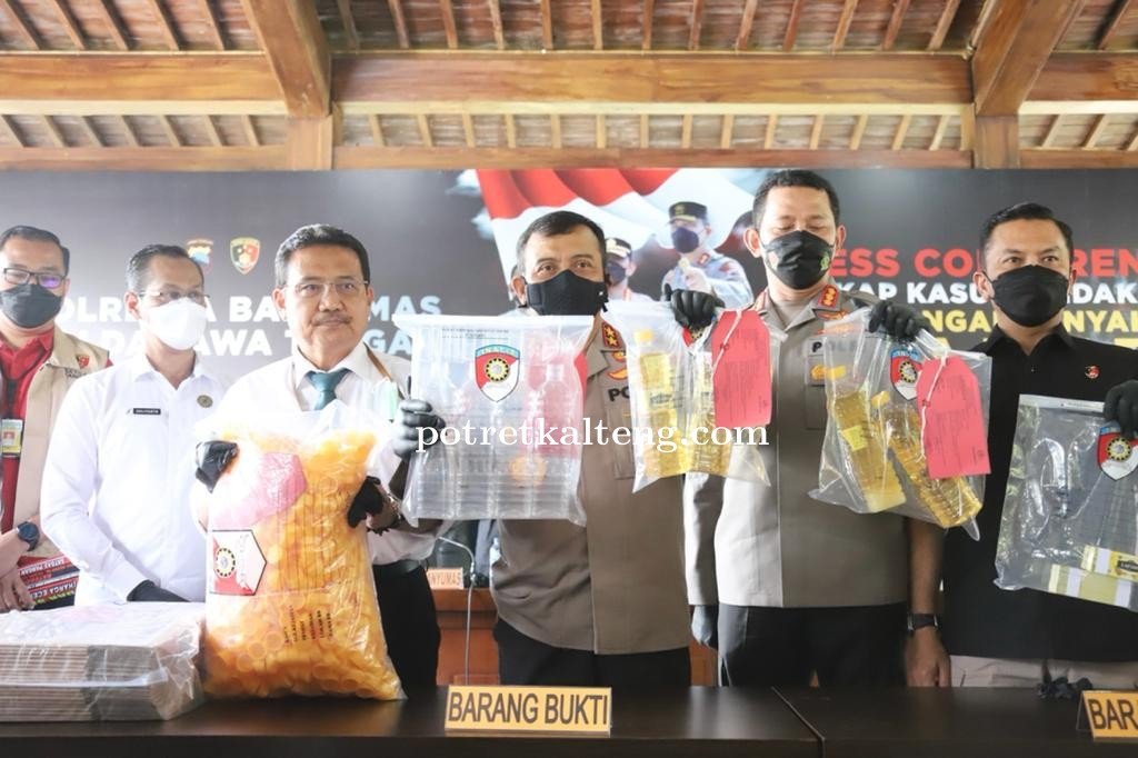 14 Ton Minyak Goreng Kemasan Tanpa Izin Edar Disita Polda Jawa Tengah