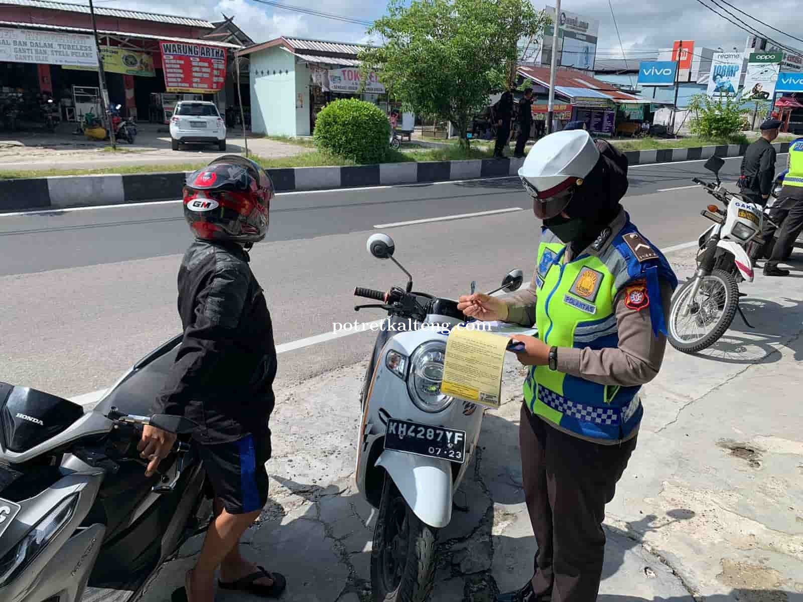 Masuki Hari Kelima Ops Patuh Telabang, Ditlantas Polda Kalteng Temukan 1.630 Pelanggar Lalu Lintas