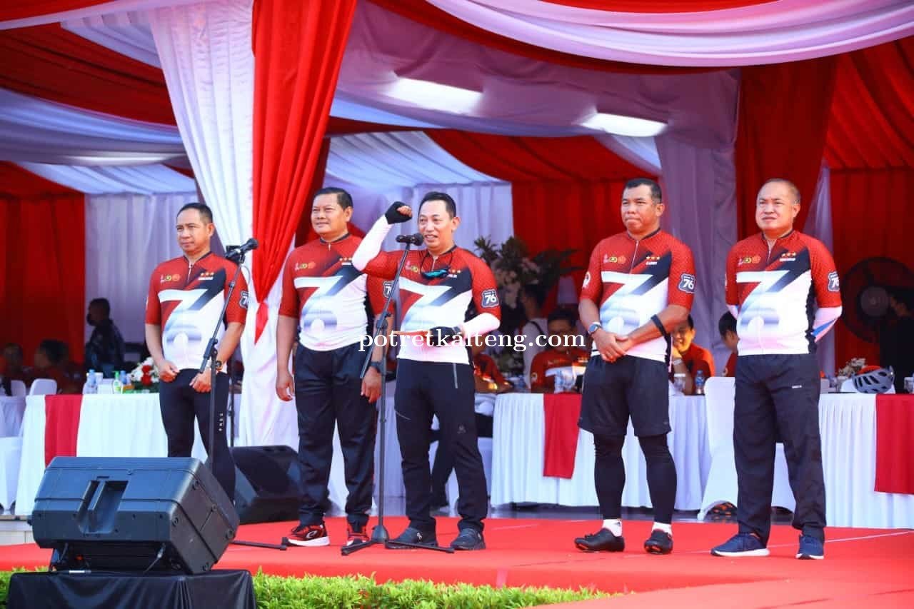 Usai Fun Bike, Kapolri : Sinergitas TNI-Polri Kunci Amankan Seluruh Agenda Bangsa