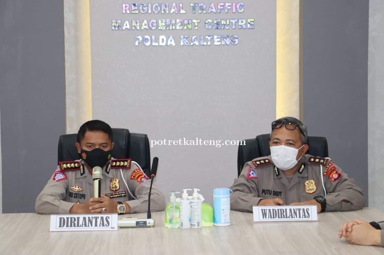 Ditlantas Polda Kalteng Tindak 2.417 Pelanggar Lalu Lintas Selama Operasi Patuh Telabang 2022