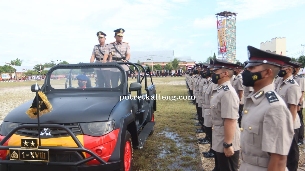 Selesai Pendidikan, Kapolda Kalteng Lantik 184 Bintara Remaja