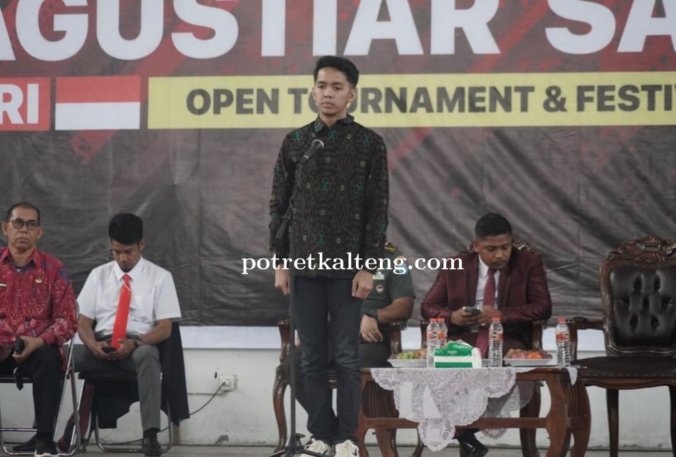 Ketua BPD HIPMI Kalteng Hadiri Pembukaan Kejuaraan Karate Piala Agustiar Sabran Open se-Kalimantan