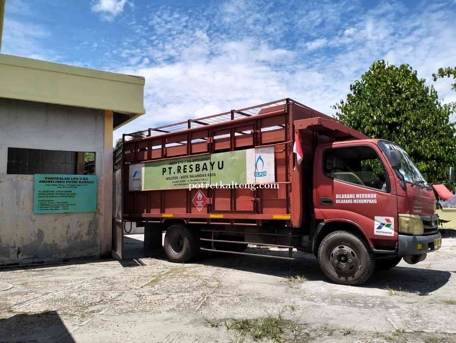 Pasokan Ketersediaan Gas Elpiji 3 Kg di Palangka Raya Dinilai Stabil