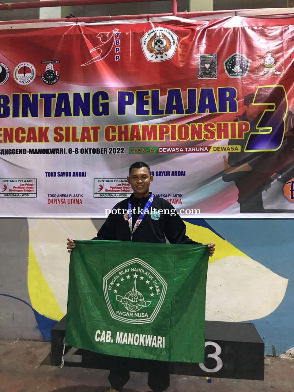 Serda Rico Firmansyah Raih Medali Emas Dalam Pertandingan Pencak Silat