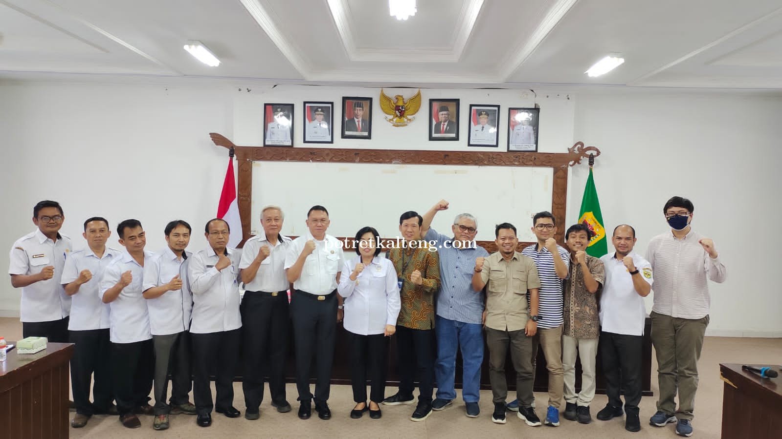 Pemkab Gumas Laksanakan Rapat Bersama WWF Terkait Pendanaan Berbasis Lingkungan