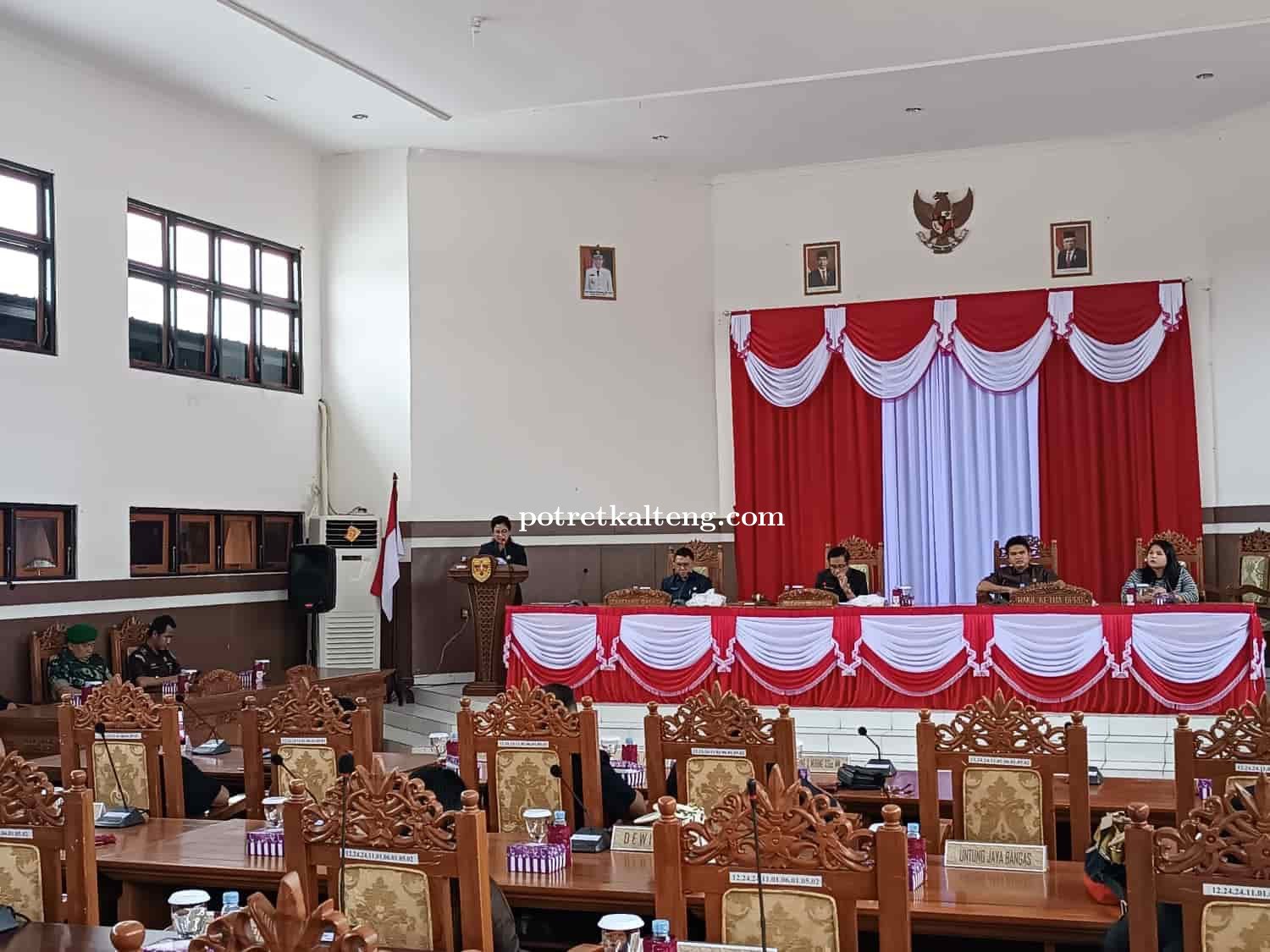 DPRD Kabupaten Gunung Mas Gelar Rapat Paripurna