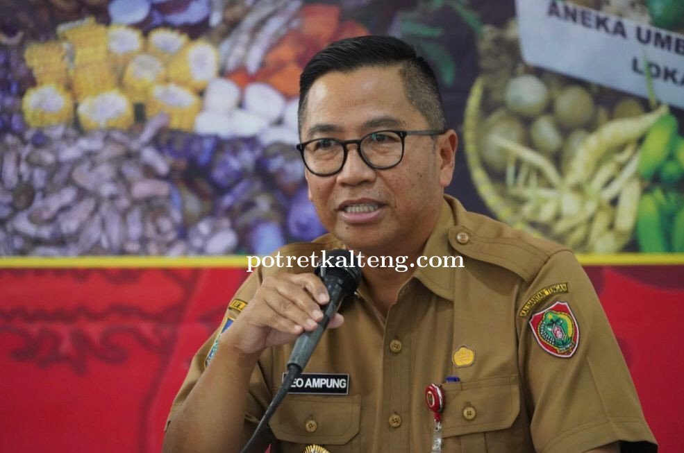 Asisten Bidang Ekonomi Pembangunan Pemprov Kalteng Pimpin Rakor Ketersediaan Bahan Pangan
