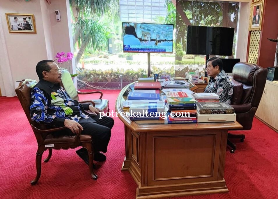 Temui Sekjen Kemendagri, Sekda Kalteng Laporkan Masalah di Kalteng