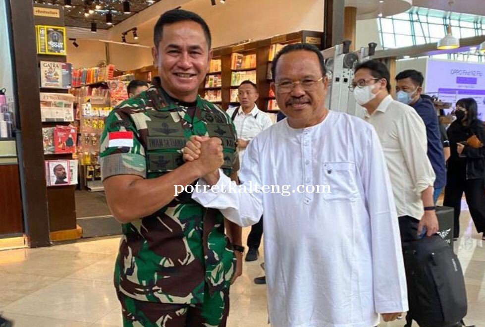Sekda Kalteng Hadiri Pisah Sambut Pandam XII/ Tanjungpura di Pontianak