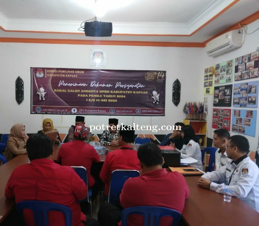 DPC PDI Perjuangan Kapuas Targetkan 10 Kursi di Parlemen