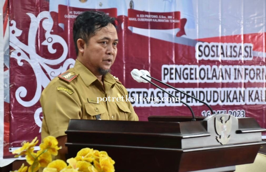Disdukcapil Provinsi Kalteng Gelar Sosialisasi Informasi Pengelolaan Adminduk