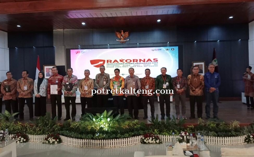 Inspektur Provinsi Kalteng Menjadi Narasumber Pada Rakornas Pengawasan Intern P3DN dan Produk UMKK