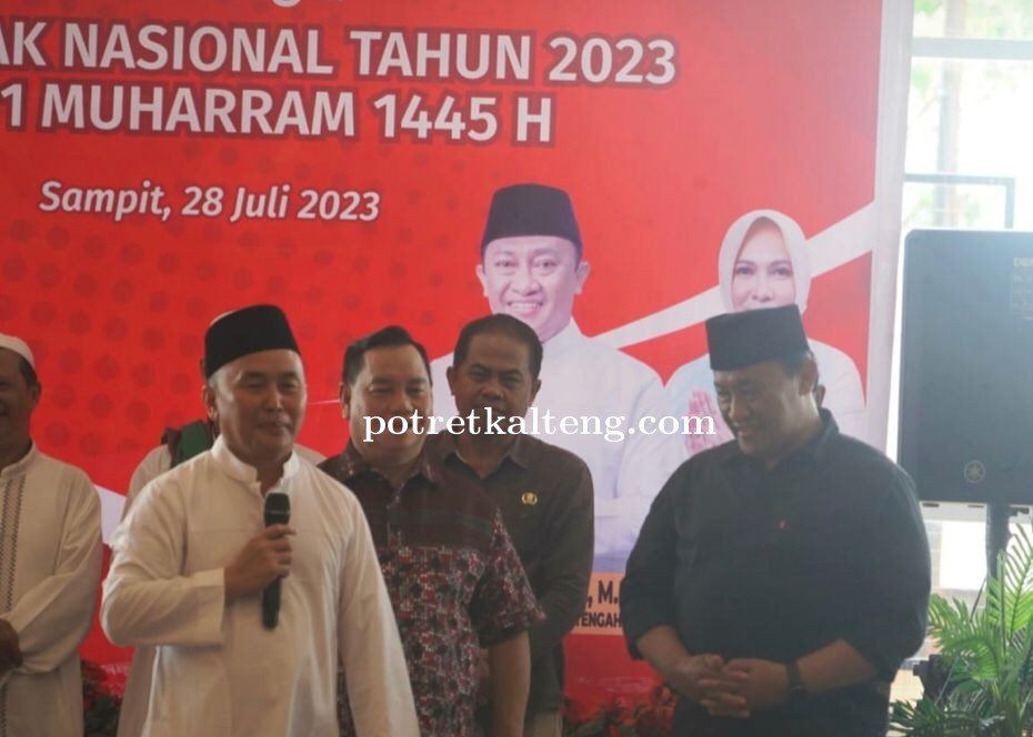 Silaturahmi dengan Anak Panti Asuhan di Sampit, Gubernur Kalteng Ajak Doakan Kalimantan Tengah