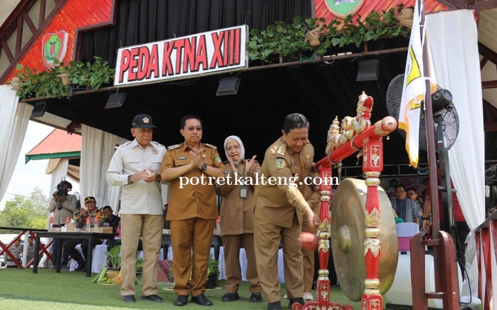 Wagub Kalteng Buka Pekan Daerah Kontak Tani Nelayan Andalan XIII Tingkat Provinsi Kalteng Tahun 2023