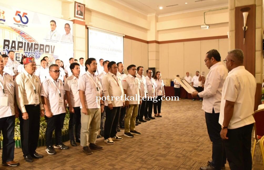 Sahli Yuas Elko Hadiri Rapat Pimpinan Provinsi Tahun 2023 Kepengurusan 2021-2026 Kadin Kalteng
