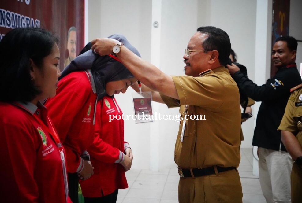 Sekda Kalteng Buka Pelatihan Kerja Kejuruan Tata Boga, Anyaman Rotan dan Getah Nyatu Tahun 2023