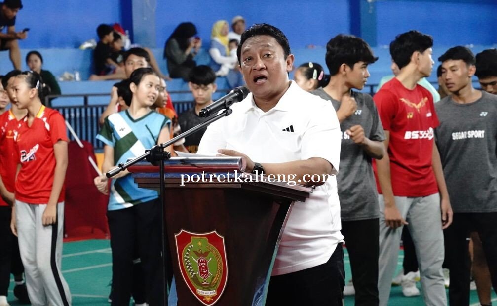 Kejuaraan Bulu Tangkis Gubernur Kalteng Open Tahun 2023 Resmi Ditutup