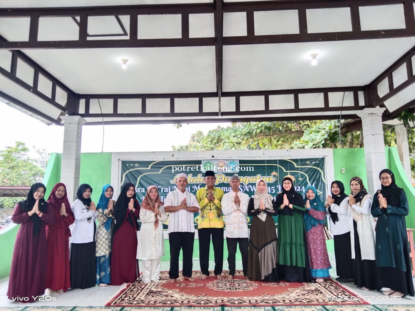 SMA Negeri 2 Kasongan Rayakan Isra Miraj Dengan Kajian Keislaman dan Lomba Menarik