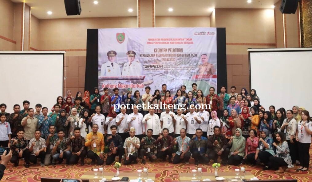 Sekda Kalteng Buka Pelatihan Pengelolaan BUMDES Tahun 2024