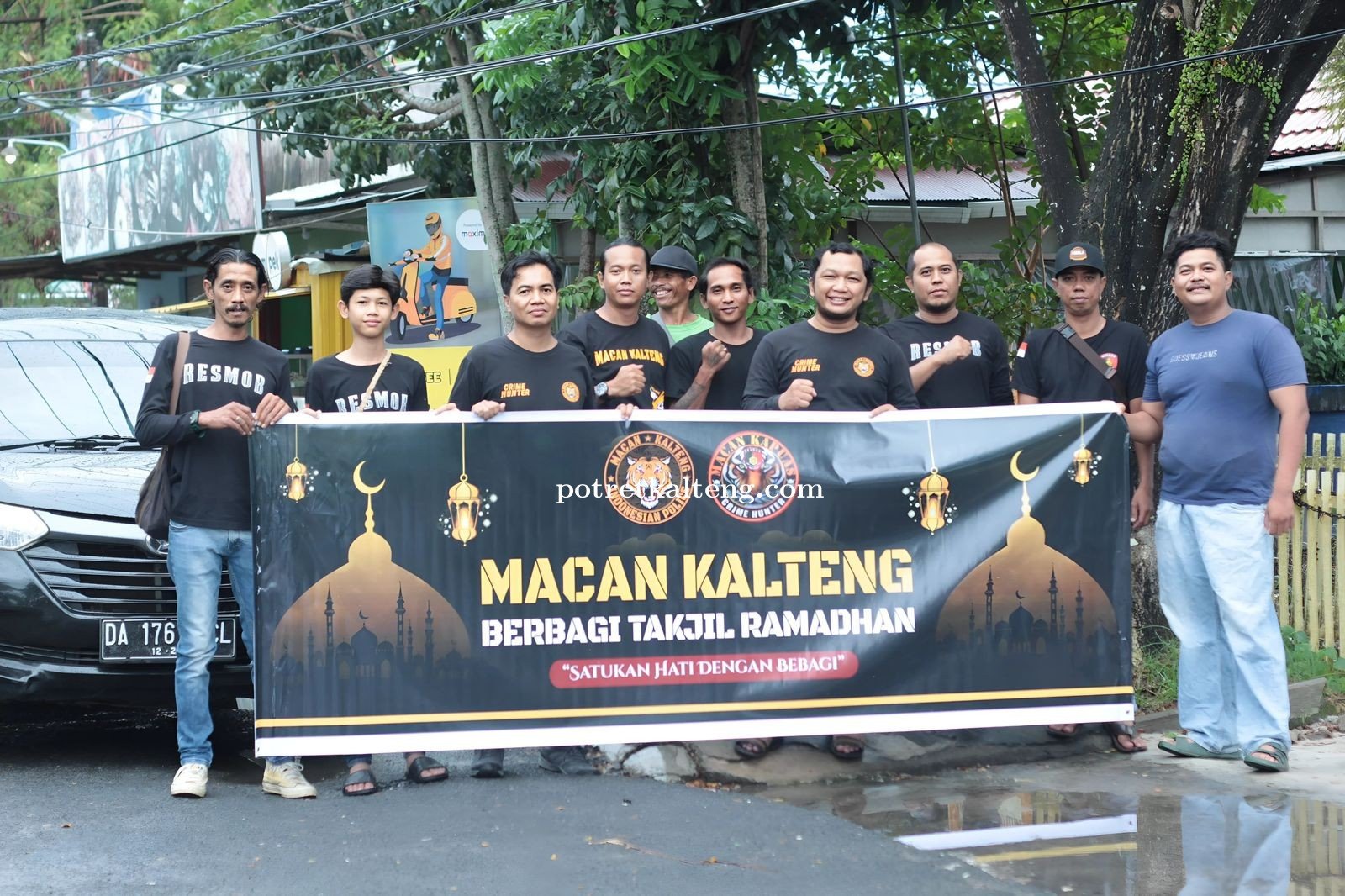 Sambut Bulan Suci Ramadhan, Macan Kalteng Kapuas Bagikan Takjil ke Pengendara